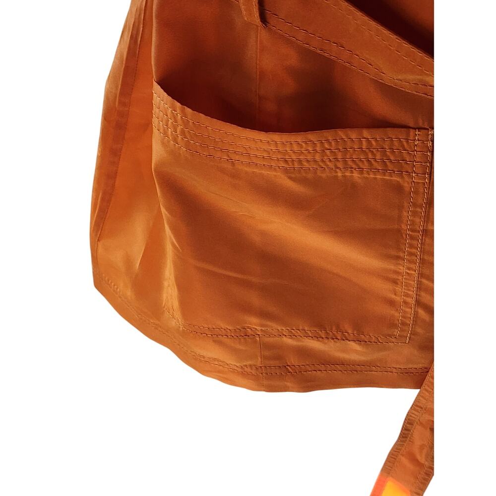 St. John Orange Open Front Jacket, Large, NWT - Picture 6 of 11